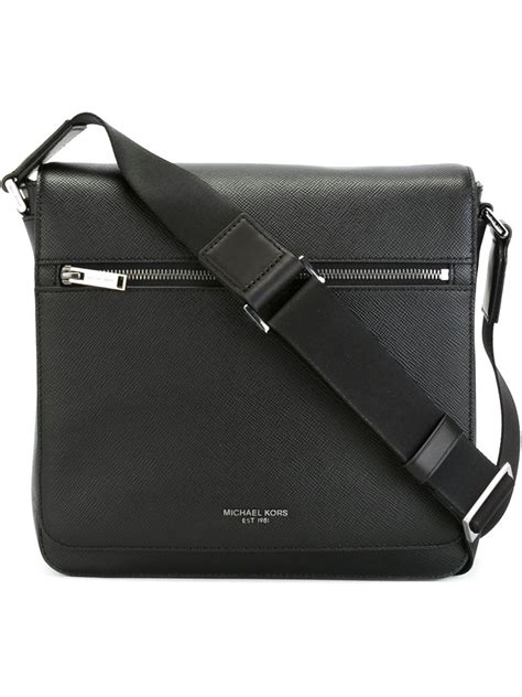 michael kors men's harrison briefcase|Michael Kors men's messenger bag.